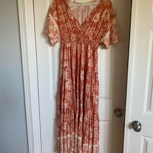 Petal and Pup Maxi Dress